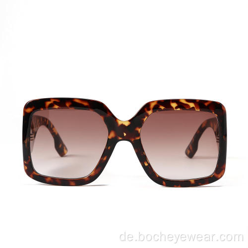 2022 New Eyewear quadratische Sonnenbrille Kunststoff Damen Sonnenbrille